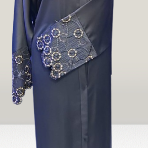 Lace Sleeve Abaya